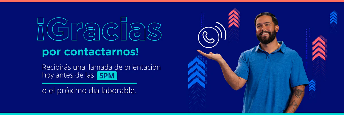 ¡Gracias por contactarnos!